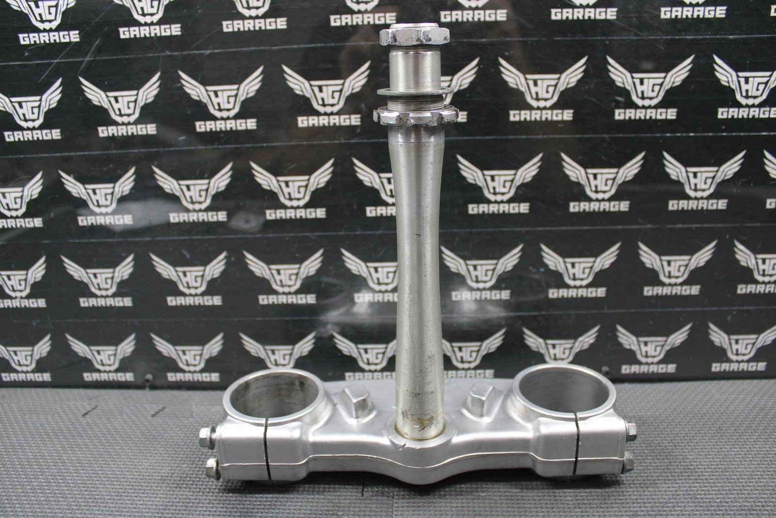 2001 00 - 03 HONDA CR125R OEM FRONT FORKS CLAMP LOWER TRIPLE TREE STEERING STEM - hggarage