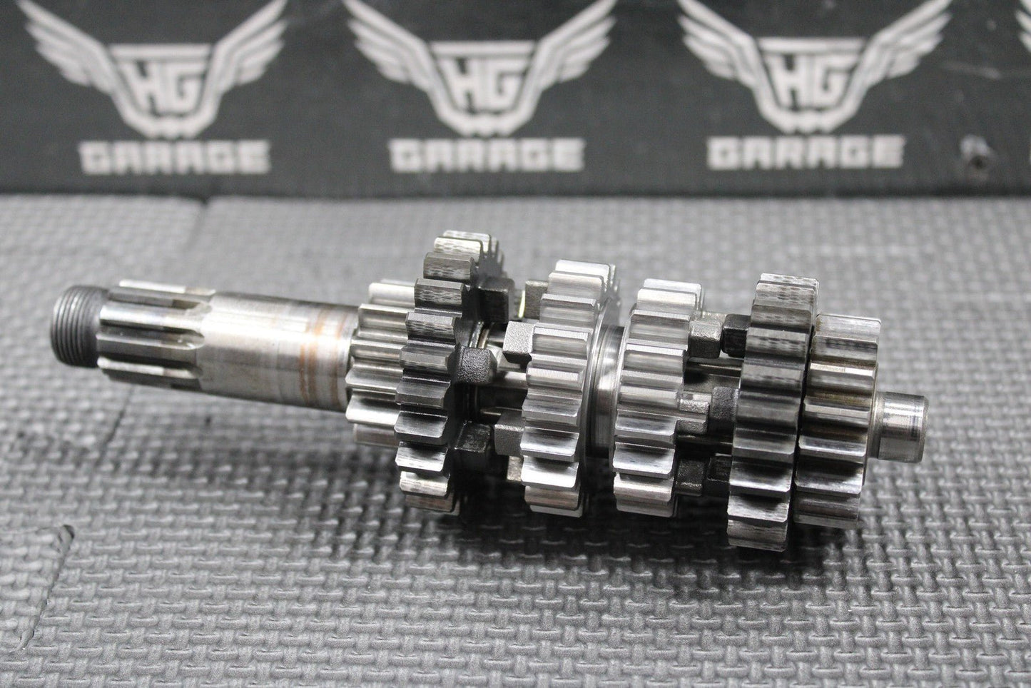 2015 KAWASAKI 05 - 21 KX85 OEM TRANSMISSION TRANNY GEARBOX GEARS SHIFT FORKS NICE! - hggarage