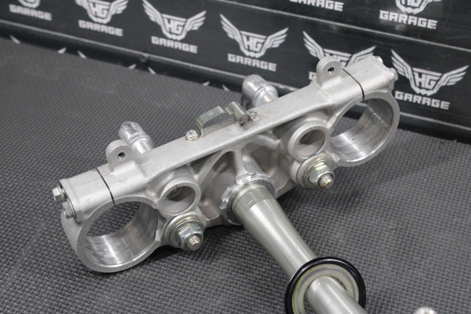 2019 HONDA 19 - 20 CRF450RX OEM FRONT FORKS LOWER UPPER TRIPLE CLAMP TREE STEM - hggarage
