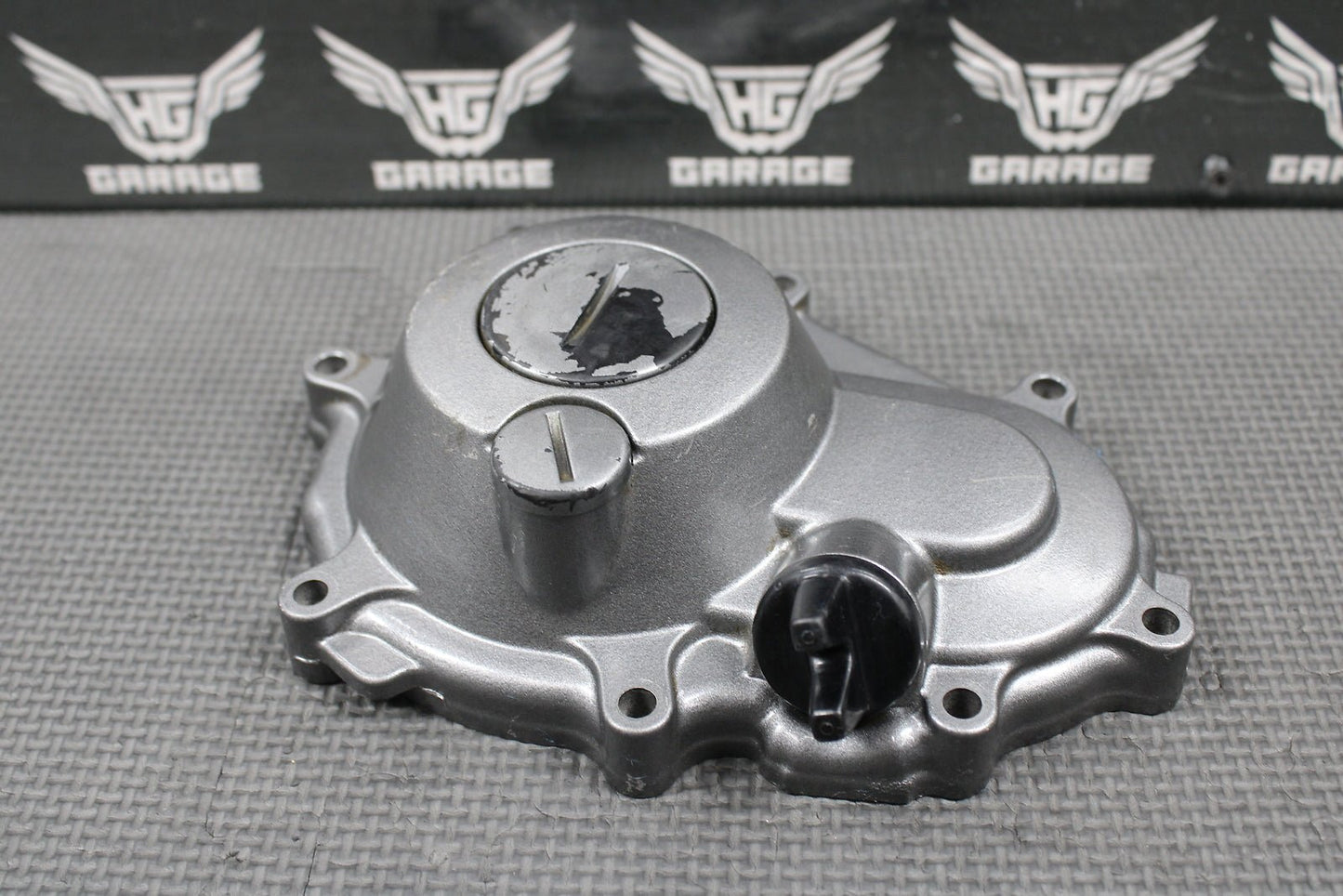 2005 YAMAHA 03 - 05 YZ450F OEM LEFT CASE STATOR GENERATOR MAGNETO COVER - hggarage