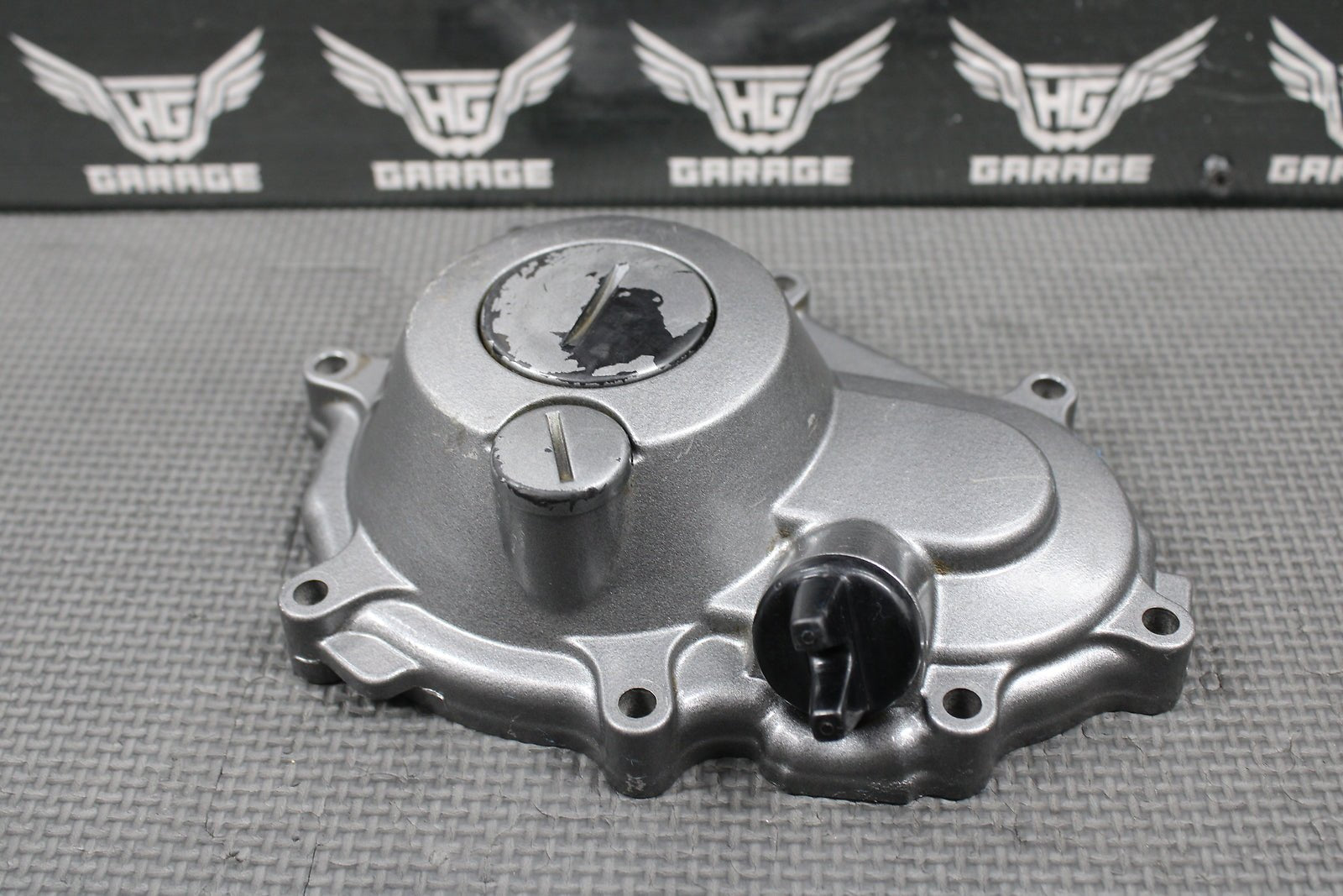 2005 YAMAHA 03 - 05 YZ450F OEM LEFT CASE STATOR GENERATOR MAGNETO COVER - hggarage
