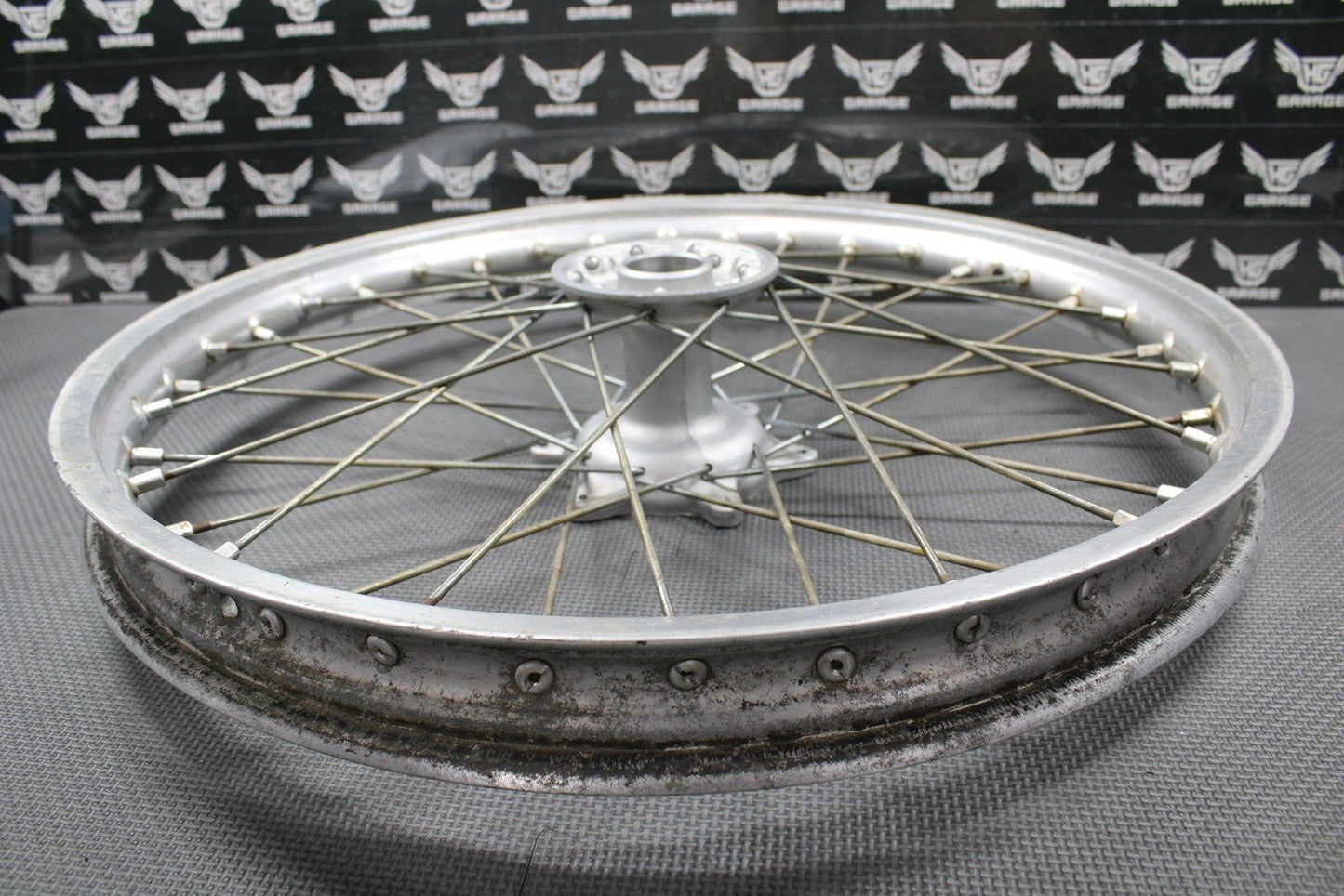 1999 SUZUKI 97 - 00 RM125 RM250 OEM 21" FRONT WHEEL RIM HUB 54111 - 36E10 55311 - 36E0 - hggarage