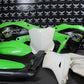 2018 KAWASAKI KX250F OEM PLASTICS BODY KIT FENDERS PANELS NUMBER PLATE SHROUDS