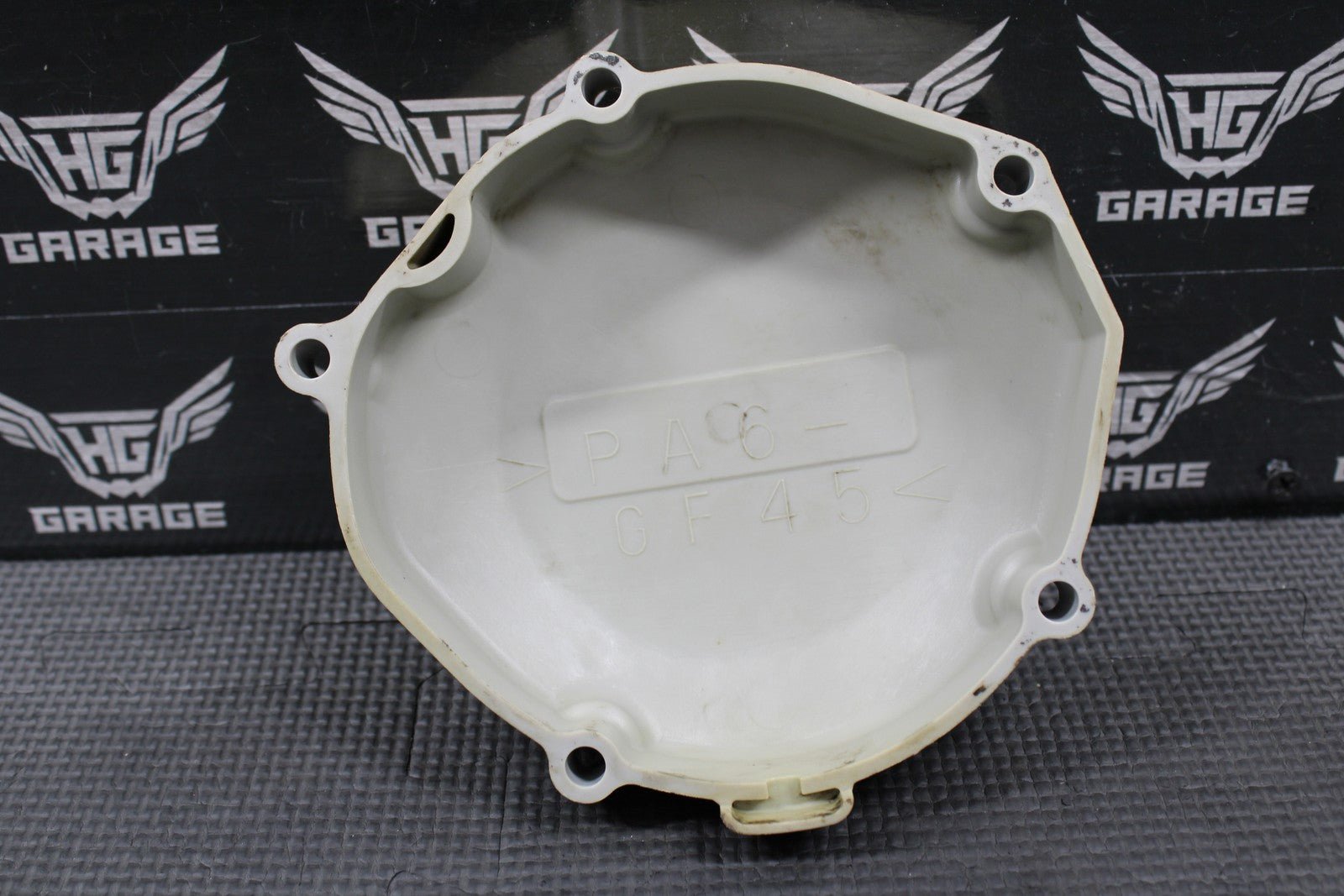 1999 94 - 04 YAMAHA YZ125 OEM LEFT STATOR GENERATOR MAGNETO COVER 4JY - 15411 - 00 - 00 - hggarage