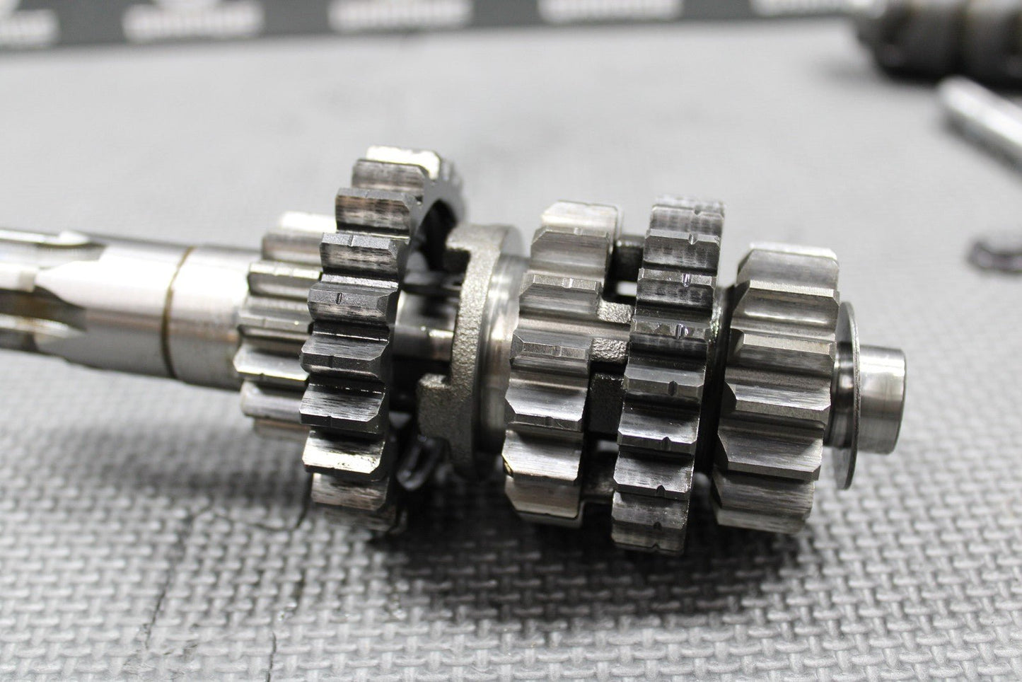 1995 SUZUKI RMX250 OEM ENGINE TRANSMISSION TRANNY GEARS GEARBOX SHIFT FORKS DRUM - hggarage