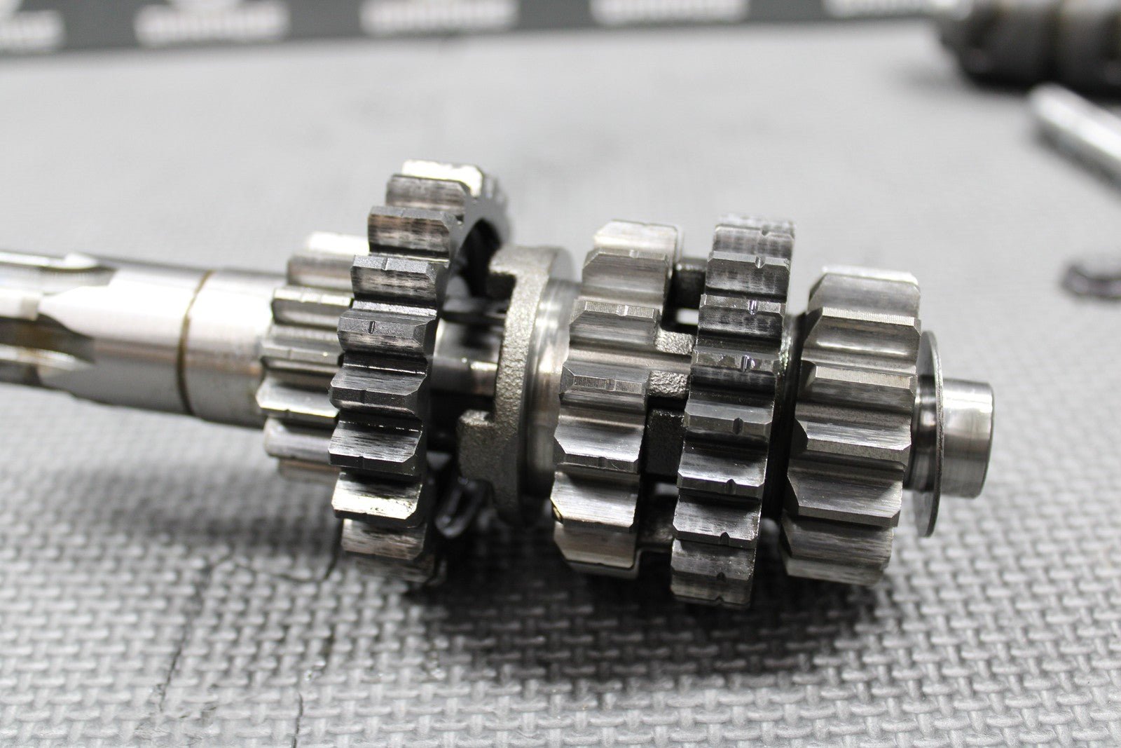 1995 SUZUKI RMX250 OEM ENGINE TRANSMISSION TRANNY GEARS GEARBOX SHIFT FORKS DRUM - hggarage