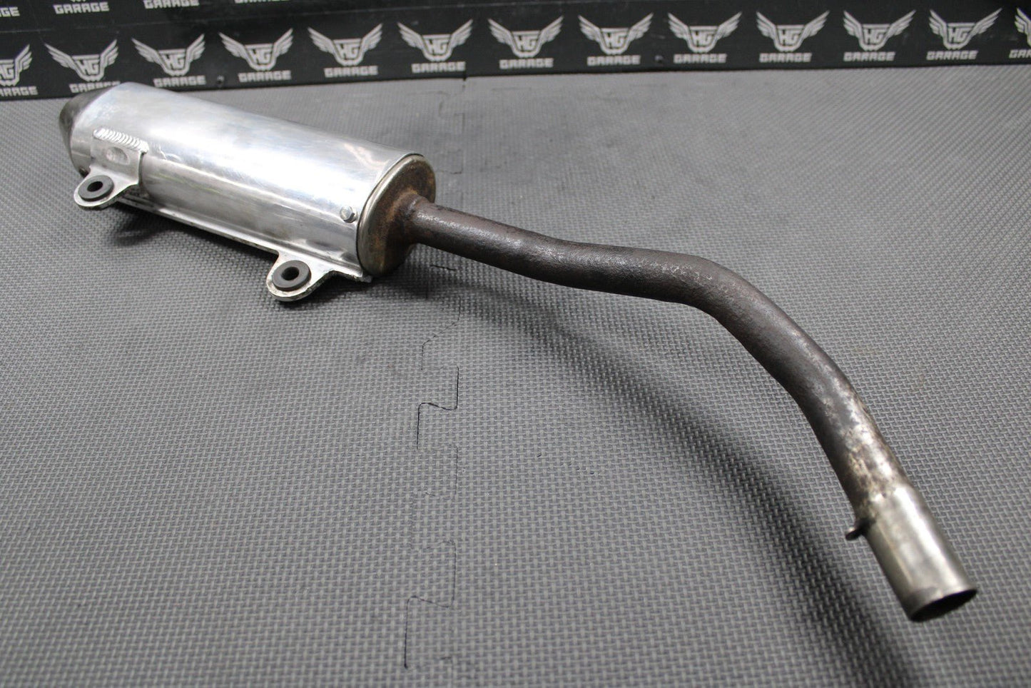 1996 KAWASAKI 95 - 98 KX125 FMF POWERCORE MUFFLER EXHAUST SILENCER SLIP ON PIPE - hggarage
