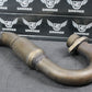 2009 YAMAHA YZ250F FMF POWERBOMB EXHAUST PIPE CHAMBER HEADER CRACKED!