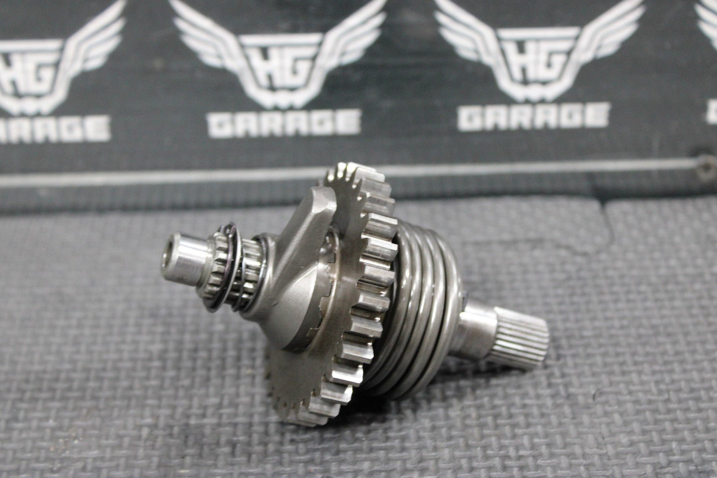 1996 KAWASAKI KX125 94 - 98 OEM KICKSTART KICK START SHAFT W IDLER GEAR 13066 - 110 - hggarage