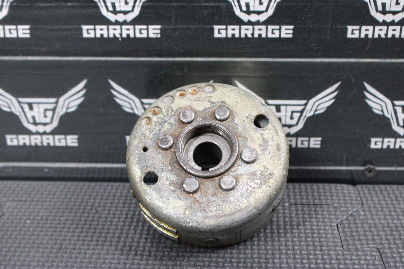 1991 86 - 91 HONDA CR80R OEM STATOR MAGNETO ROTOR FLYWHEEL 31110 - GC4 - 600 - hggarage