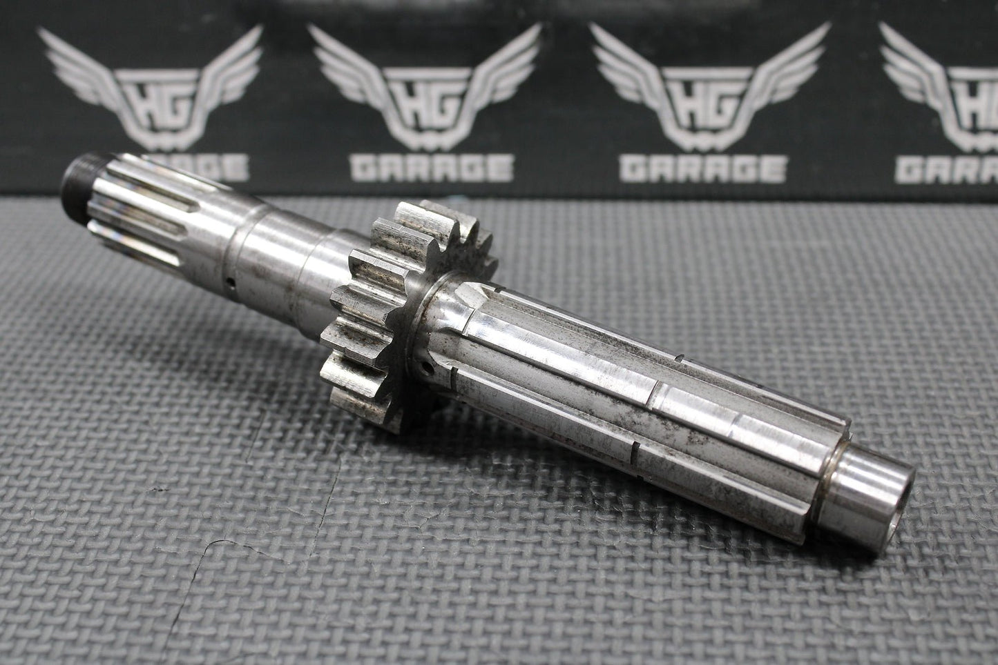 1999 86 - 01 HONDA CR500R OEM TRANSMISSION TRANS MAINSHAFT MAIN SHAFT 23210 - ML3 - 00 - hggarage