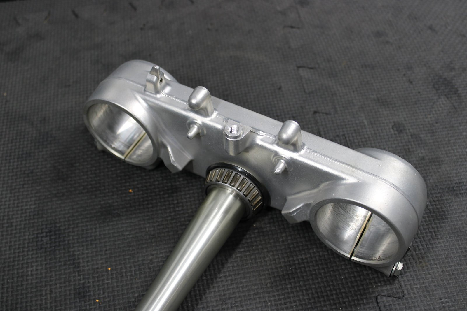 2013 HONDA CRF450R OEM FRONT FORKS LOWER UPPER TRIPLE TREE STEM CLAMP 53219 - MEN - hggarage