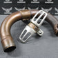 2020 YAMAHA 19 - 22 YZ250F 20 - 22 YZ250FX OEM EXHAUST PIPE CHAMBER HEADER 2 SHIELD - hggarage