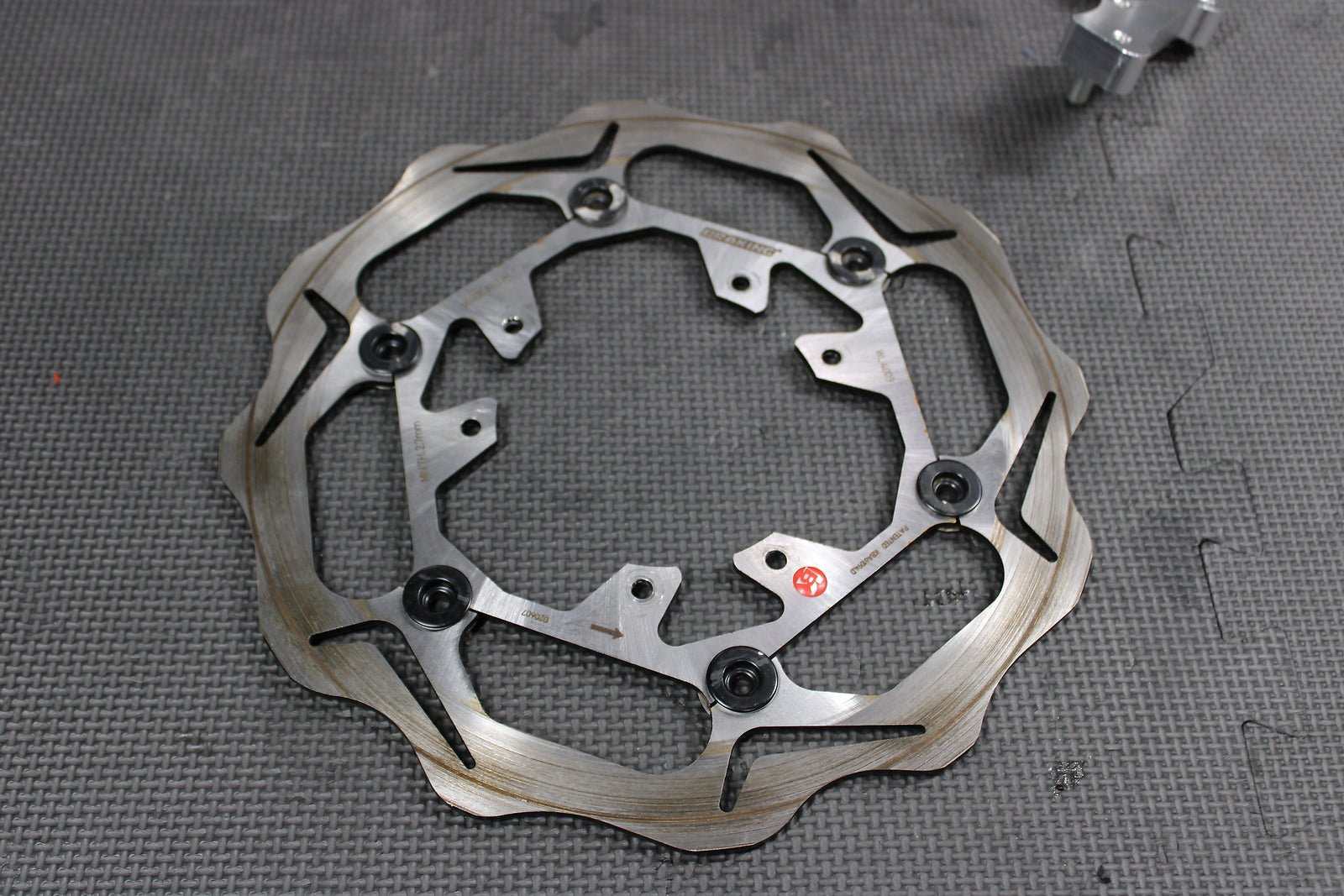 2009 HONDA CRF450R BRAKING OVERSIZED FRONT BRAKE DISC ROTOR ASSEMBLY - hggarage