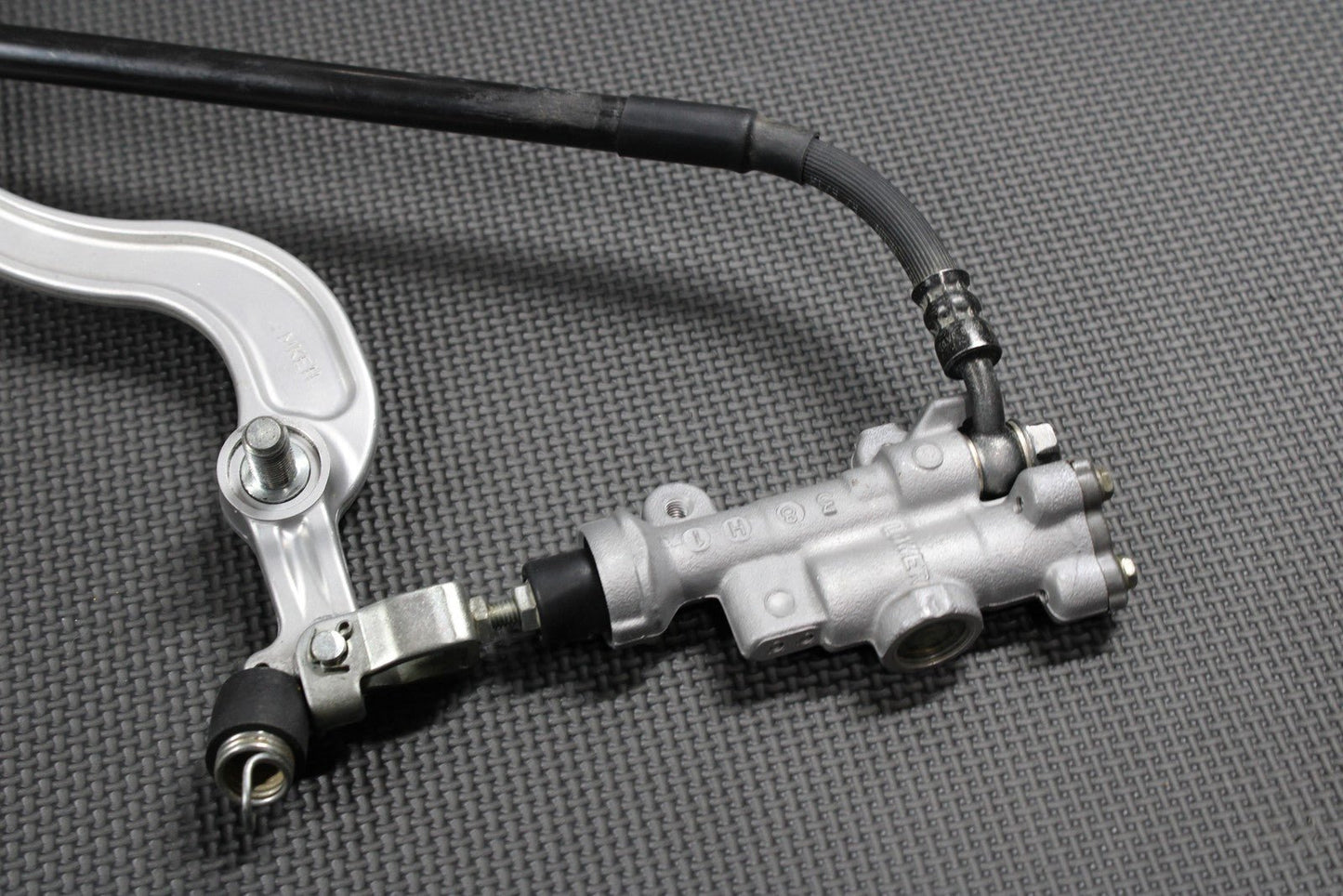 2019 HONDA CRF450RX OEM REAR BACK BRAKE CALIPER MASTER CYLINDER LEVER ASSEMBLY - hggarage