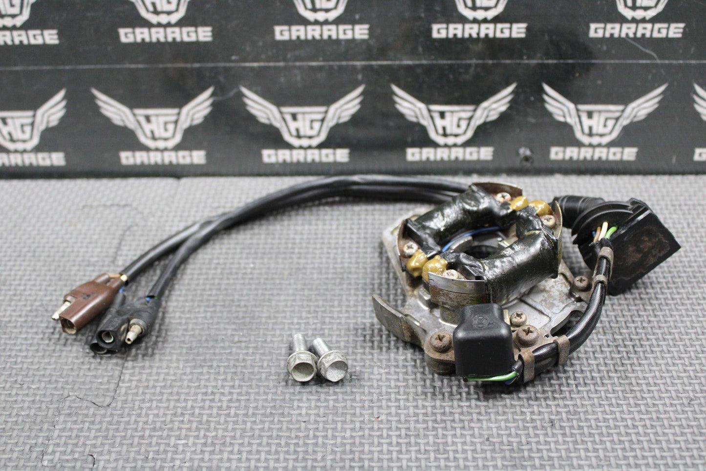 1988 HONDA CR250R OEM STATOR MAGNETO GENERATOR 31120 - KS7 - 832 TESTED GOOD! - hggarage