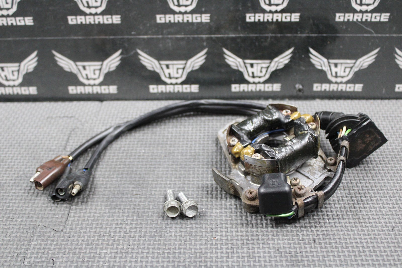1988 HONDA CR250R OEM STATOR MAGNETO GENERATOR 31120 - KS7 - 832 TESTED GOOD! - hggarage