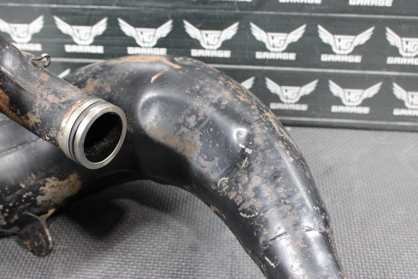 1996 SUZUKI RM250 FMF GOLD SERIES FATTY EXHAUST PIPE CHAMBER HEADER 14310 - 37E00 - hggarage