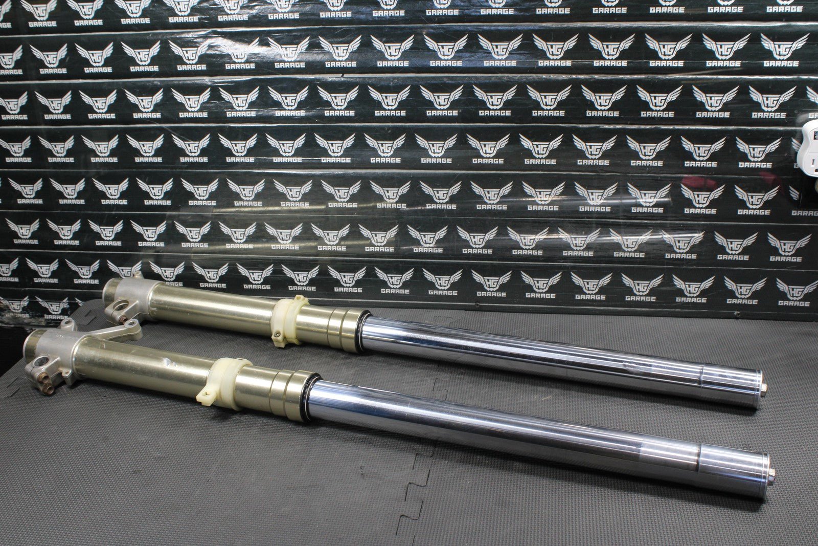 2000 SUZUKI 00 - 04 DRZ400 OEM RIGHT LEFT FRONT SUSPENSION FORKS SHOCKS DAMPERS - hggarage