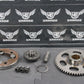 1987 YAMAHA OEM ENGINE MOTOR STARTER CLUTCH DRIVE IDLER GEAR ASSEMBLY - hggarage