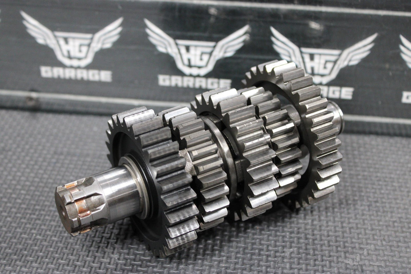 1997 KAWASAKI KX250 97 - 98 OEM ENGINE TRANSMISSION TRANNY GEARBOX SHIFT FORKS - hggarage