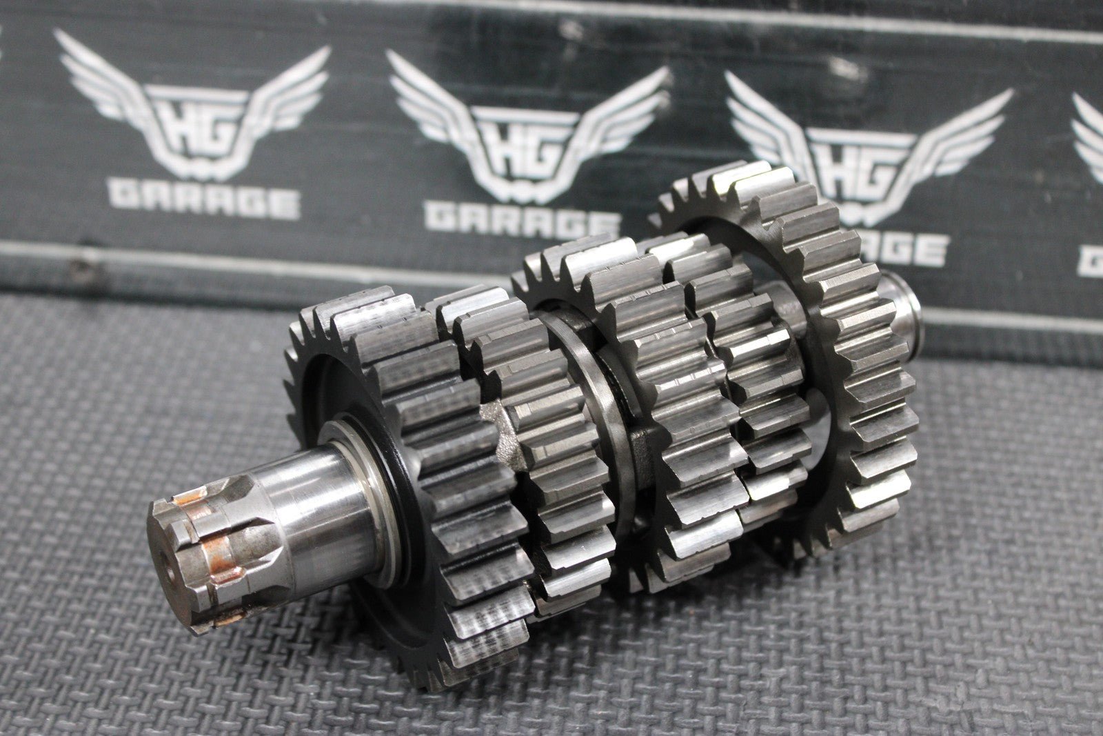 1997 KAWASAKI KX250 97 - 98 OEM ENGINE TRANSMISSION TRANNY GEARBOX SHIFT FORKS - hggarage