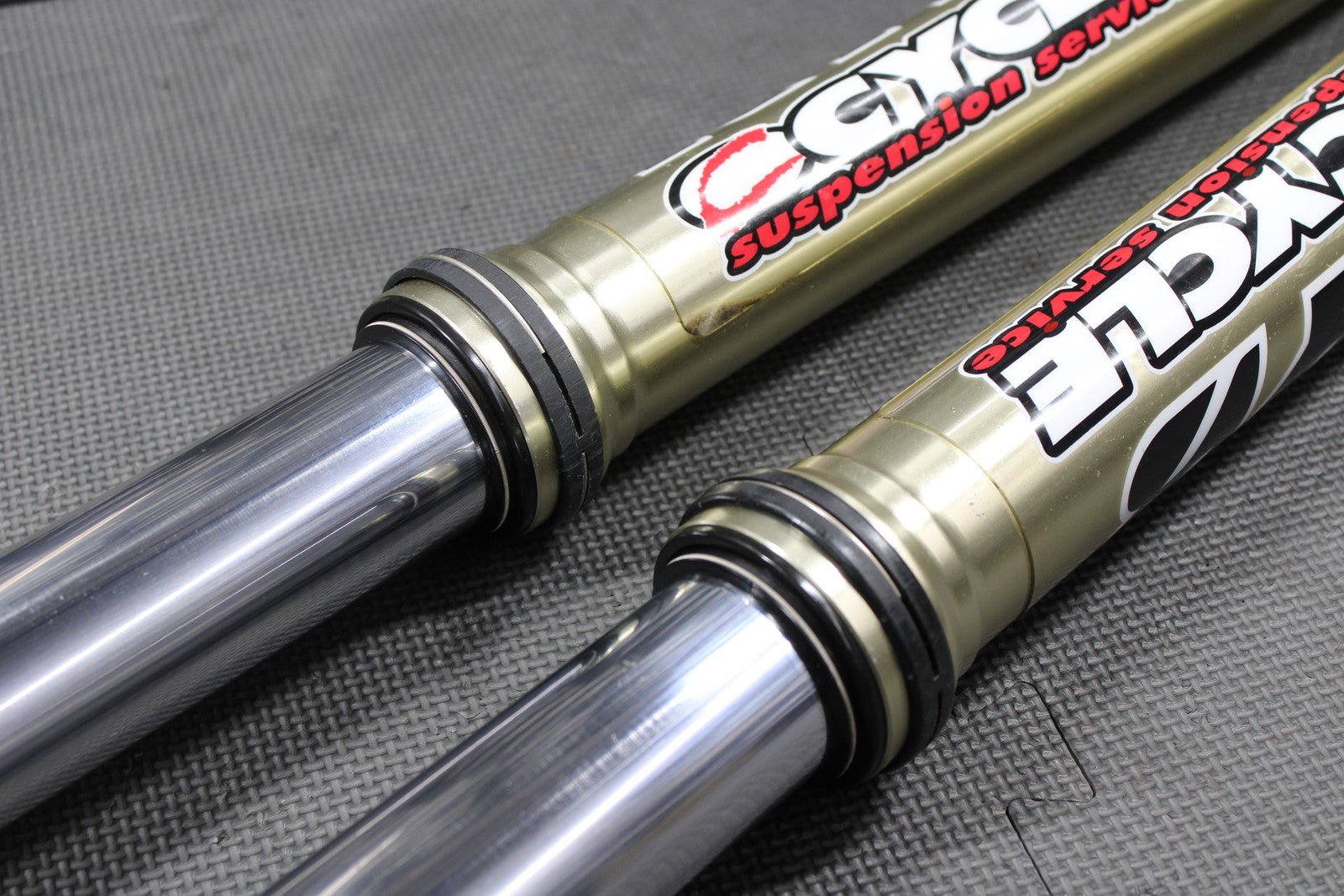 2009 YAMAHA YZ450F 06 - 09 OEM KYB SSS RIGHT LEFT FRONT SUSPENSION FORKS SHOCKS - hggarage