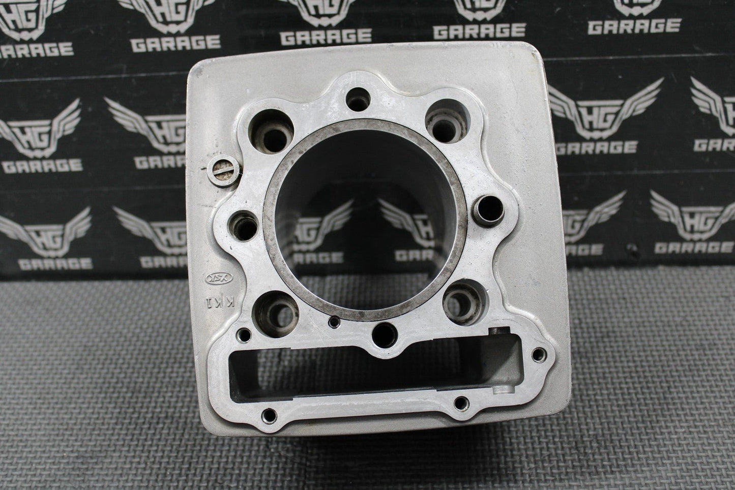 1989 HONDA XR250R OEM CYLINDER BORE JUG TOP END BIG BORE 77MM 12100 - KCE - 670 GOOD - hggarage