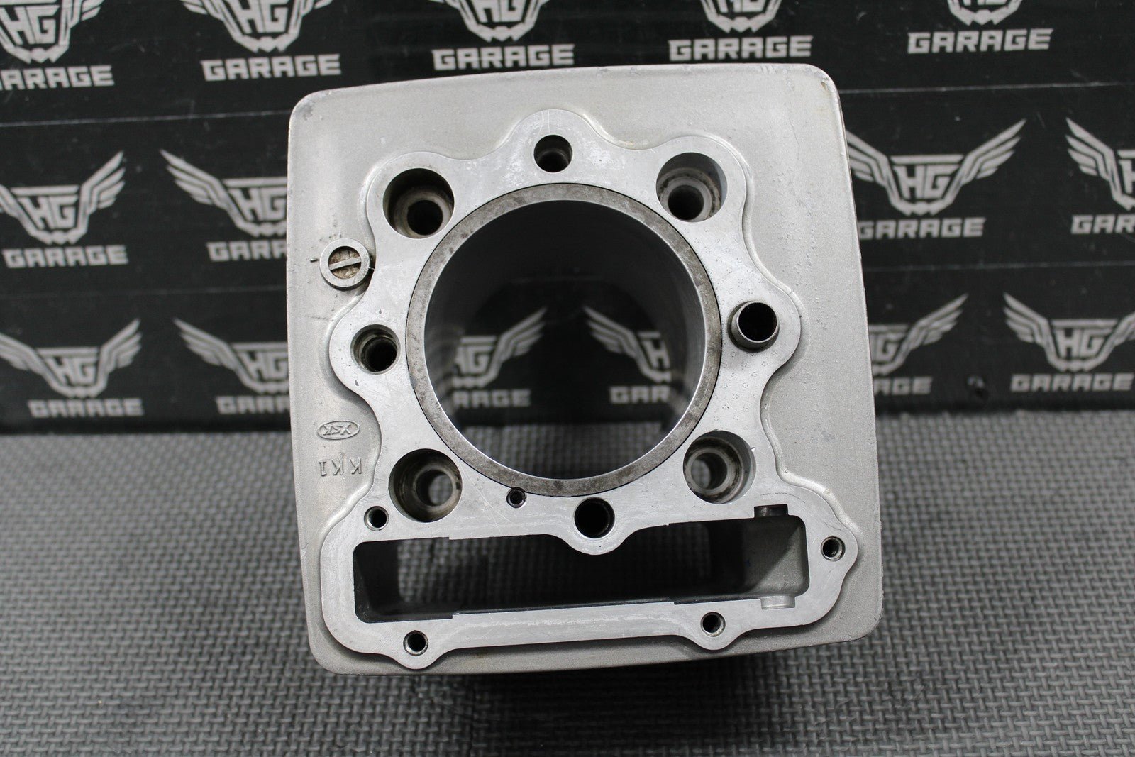 1989 HONDA XR250R OEM CYLINDER BORE JUG TOP END BIG BORE 77MM 12100 - KCE - 670 GOOD - hggarage
