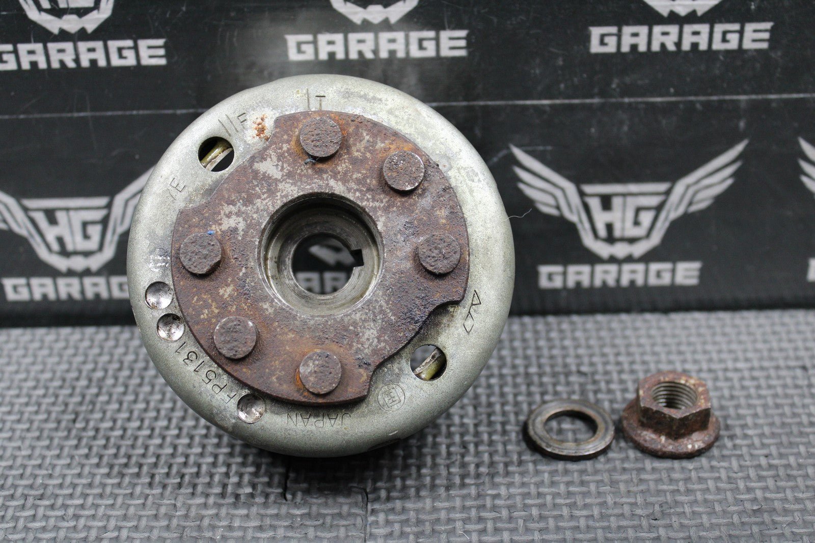 1988 HONDA CR125R OEM STATOR MAGNETO ROTOR FLYWHEEL 31110 - KS6 - 831 GOOD! - hggarage