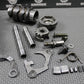 1995 SUZUKI RMX250 OEM ENGINE TRANSMISSION TRANNY GEARS GEARBOX SHIFT FORKS DRUM - hggarage