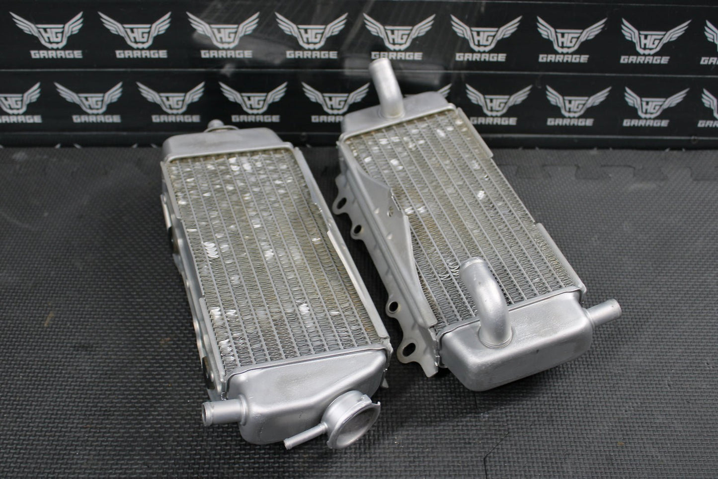 2004 KAWASAKI KX250F OEM ENGINE MOTOR COOLING COOLER RADIATOR MINT! 39061 - 0 - hggarage
