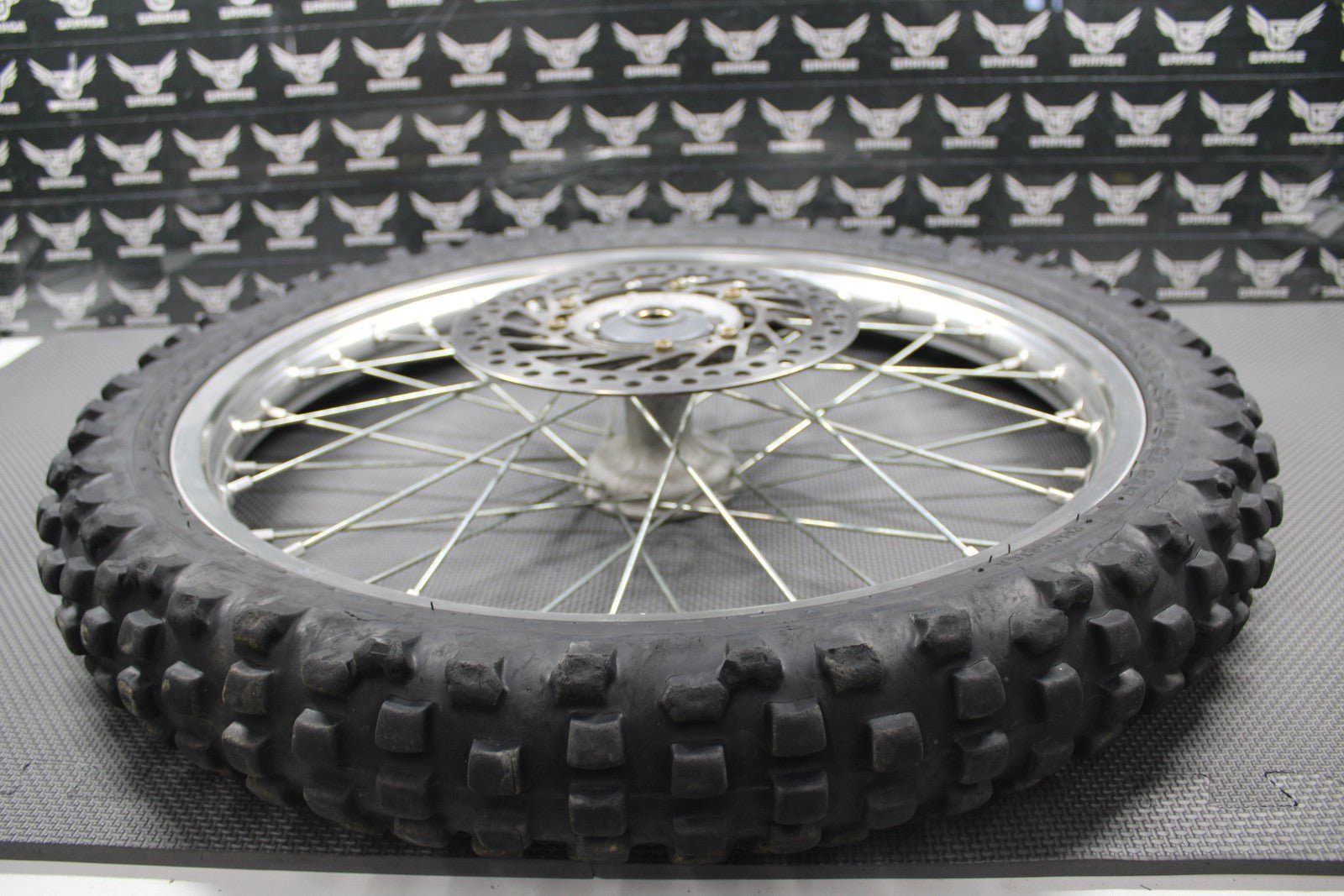 2003 HONDA 01 - 07 CR250R OEM DID FRONT WHEEL RIM HUB ORIGINAL TIRE 21" NICE! - hggarage