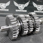 1996 SUZUKI RM250 OEM ENGINE TRANSMISSION GEARS GEARBOX SHIFT FORKS SHAFTS DRUM - hggarage