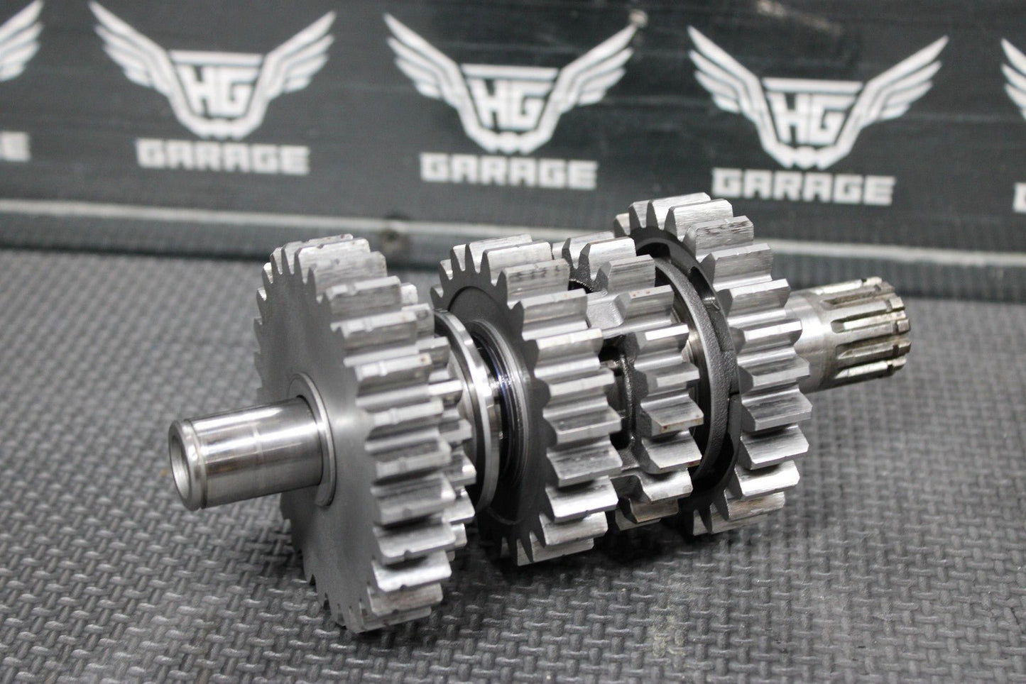 1996 SUZUKI RM250 OEM ENGINE TRANSMISSION GEARS GEARBOX SHIFT FORKS SHAFTS DRUM - hggarage