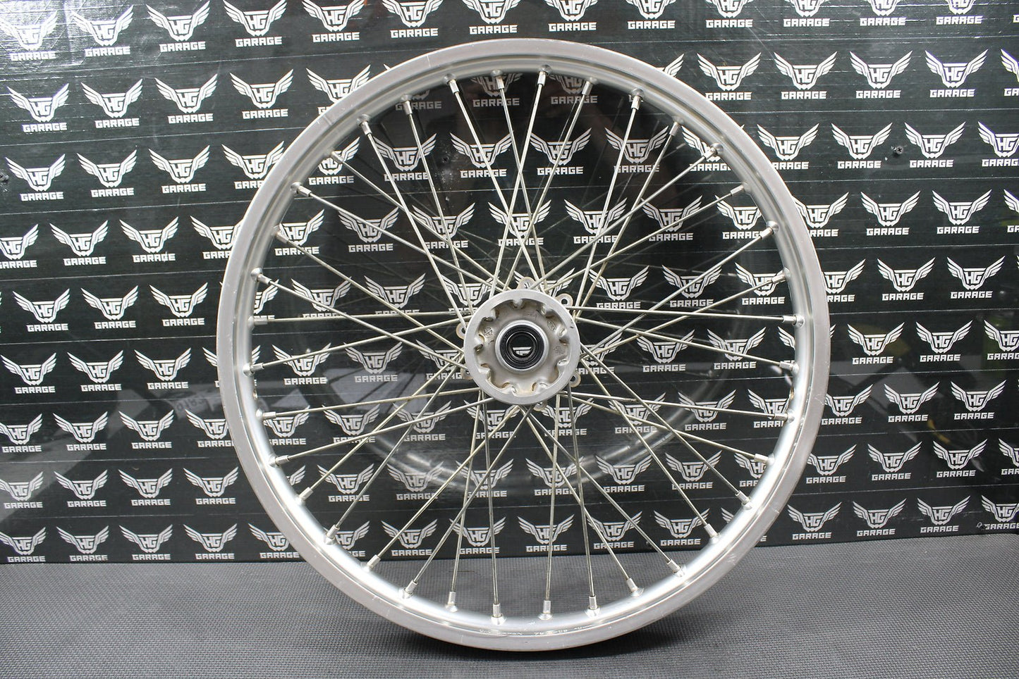 2006 2007 HONDA CRF250R CRF450R OEM DID 21" FRONT WHEEL RIM HUB 44650 - MEN - 840 - hggarage
