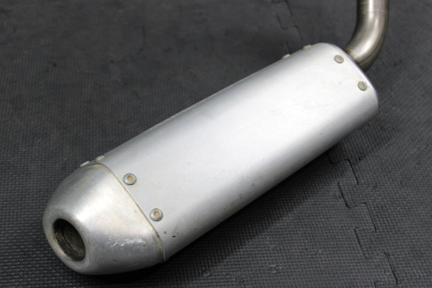 2016 HONDA CRF250R OEM LEFT MUFFLER EXHAUST SILENCER SLIP ON PIPE 18410-KRN-407