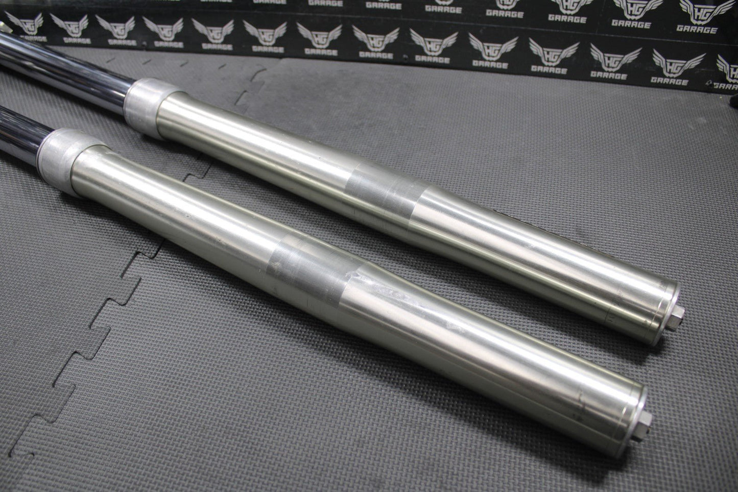 2001 HONDA CR125R OEM RIGHT LEFT FRONT SUSPENSION FORKS SHOCKS 51400 - KZ4 - J31ZA - hggarage