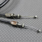 2008 07 - 09 HONDA CRF250R OEM RIGHT THROTTLE HOUSING ALUMINUM TUBE CABLES GOOD - hggarage
