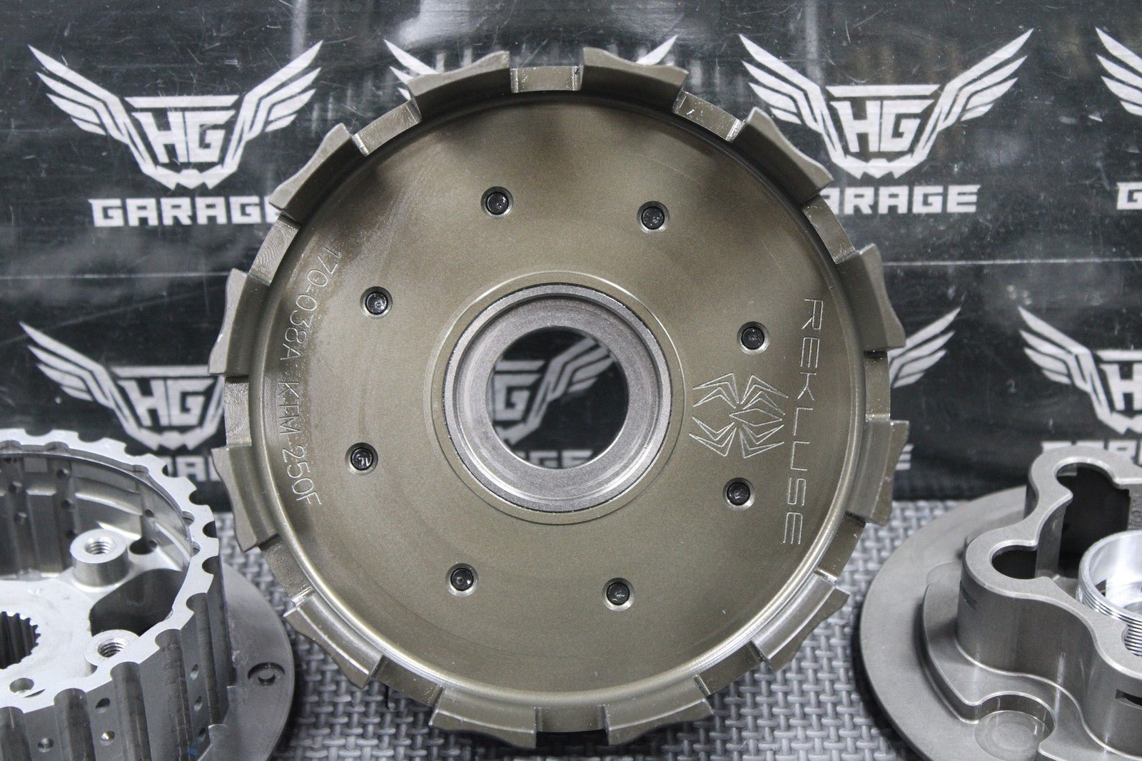 2010 08 - 12 KTM 250 XCF - W SX - F REKLUSE CORE EXP AUTO CLUTCH 2.0 BASKET RMS - 7738B - hggarage