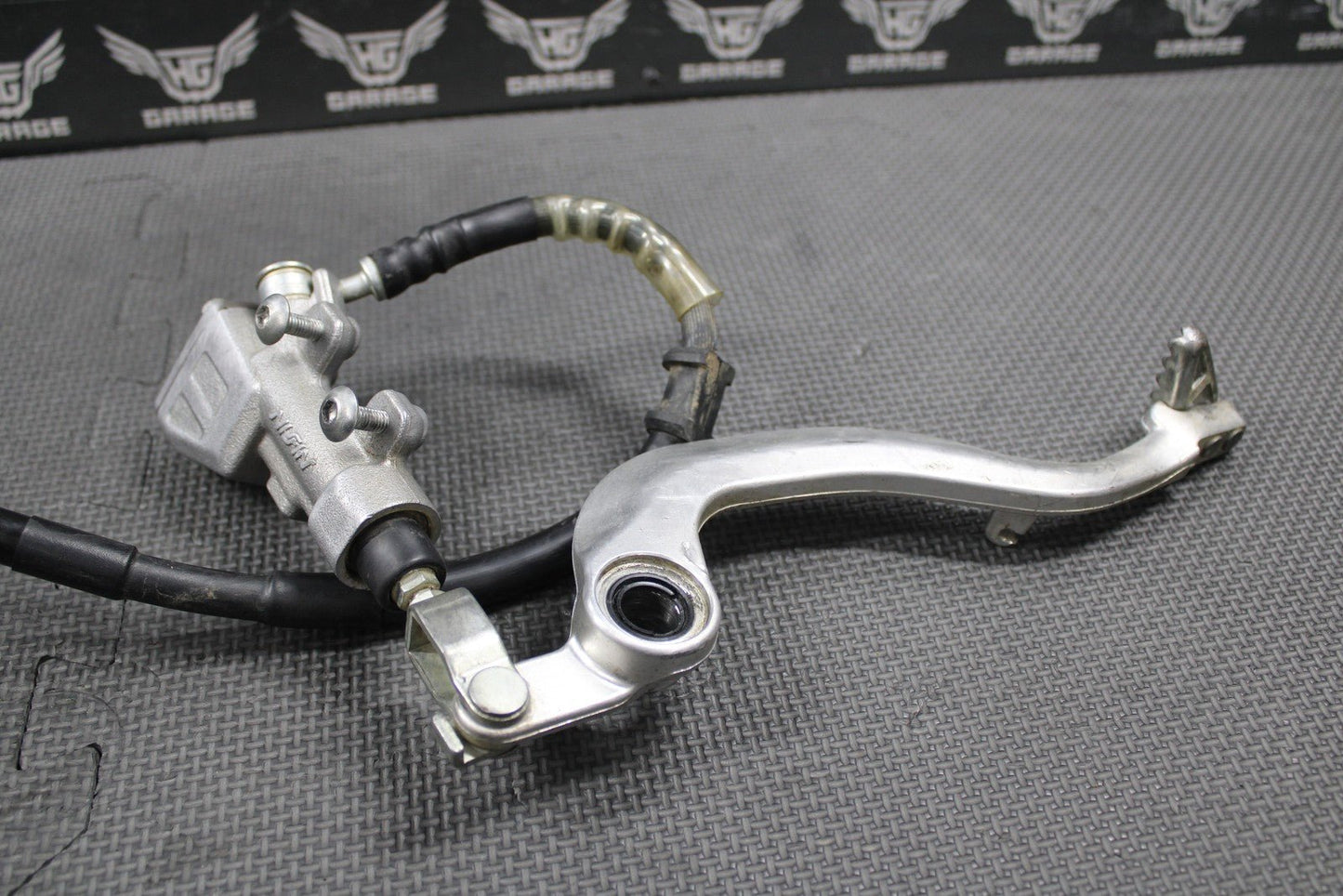2019 SUZUKI 19 - 25 RMZ250 OEM REAR BACK BRAKE CALIPER MASTER CYLINDER LEVER GOOD! - hggarage