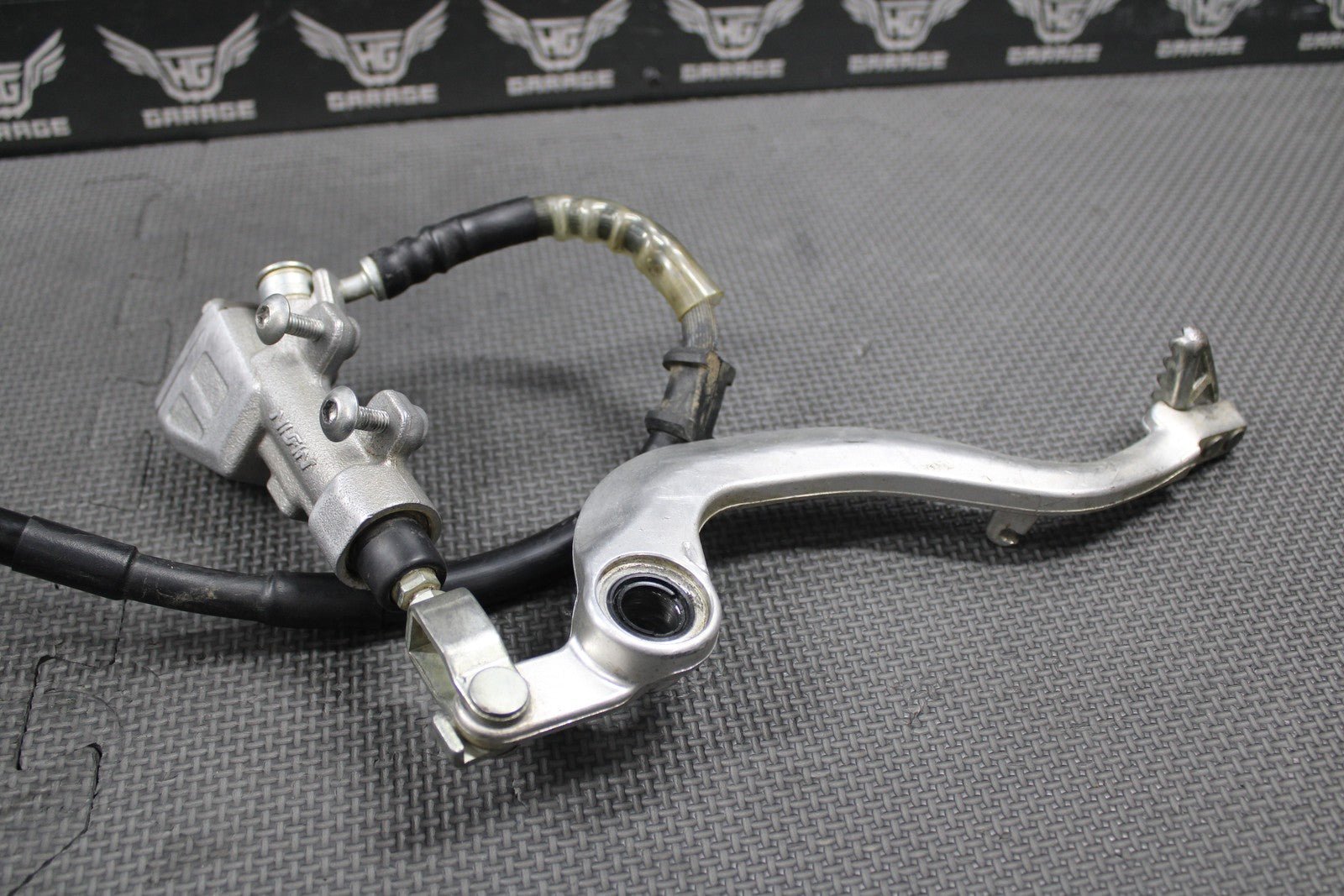2019 SUZUKI 19 - 25 RMZ250 OEM REAR BACK BRAKE CALIPER MASTER CYLINDER LEVER GOOD! - hggarage