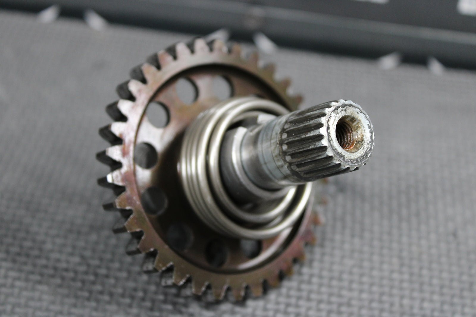 2002 2003 HONDA CRF450R OEM KICKSTART KICK START SHAFT W IDLER GEAR - hggarage