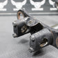 1985 YAMAHA PW80 83 - 85 OEM FRONT FORKS LOWER UPPER TRIPLE TREE STEM CLAMP - hggarage