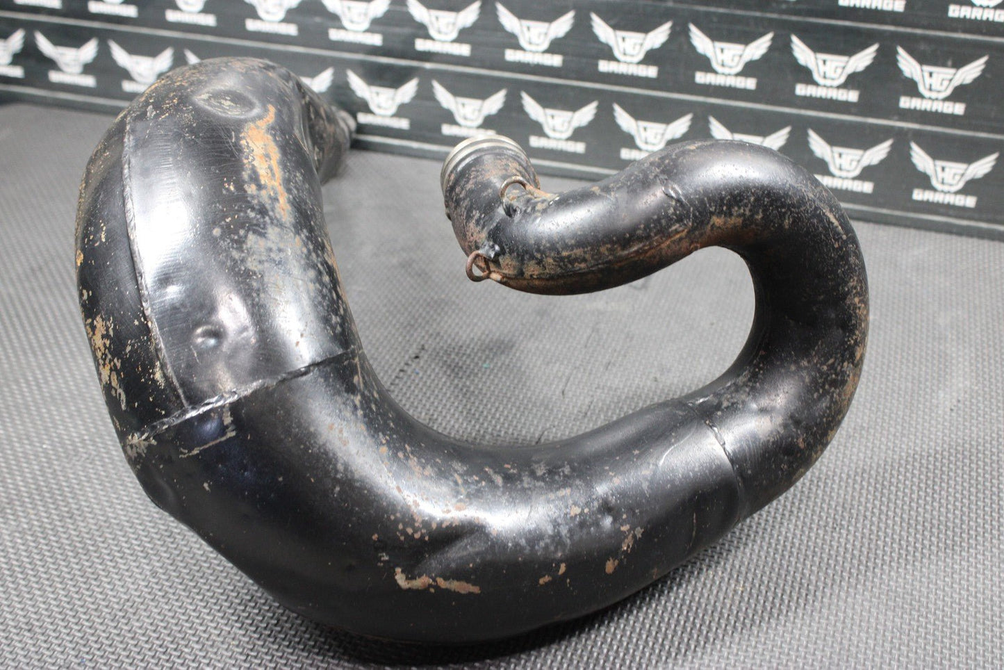 1996 SUZUKI RM250 FMF GOLD SERIES FATTY EXHAUST PIPE CHAMBER HEADER 14310 - 37E00 - hggarage