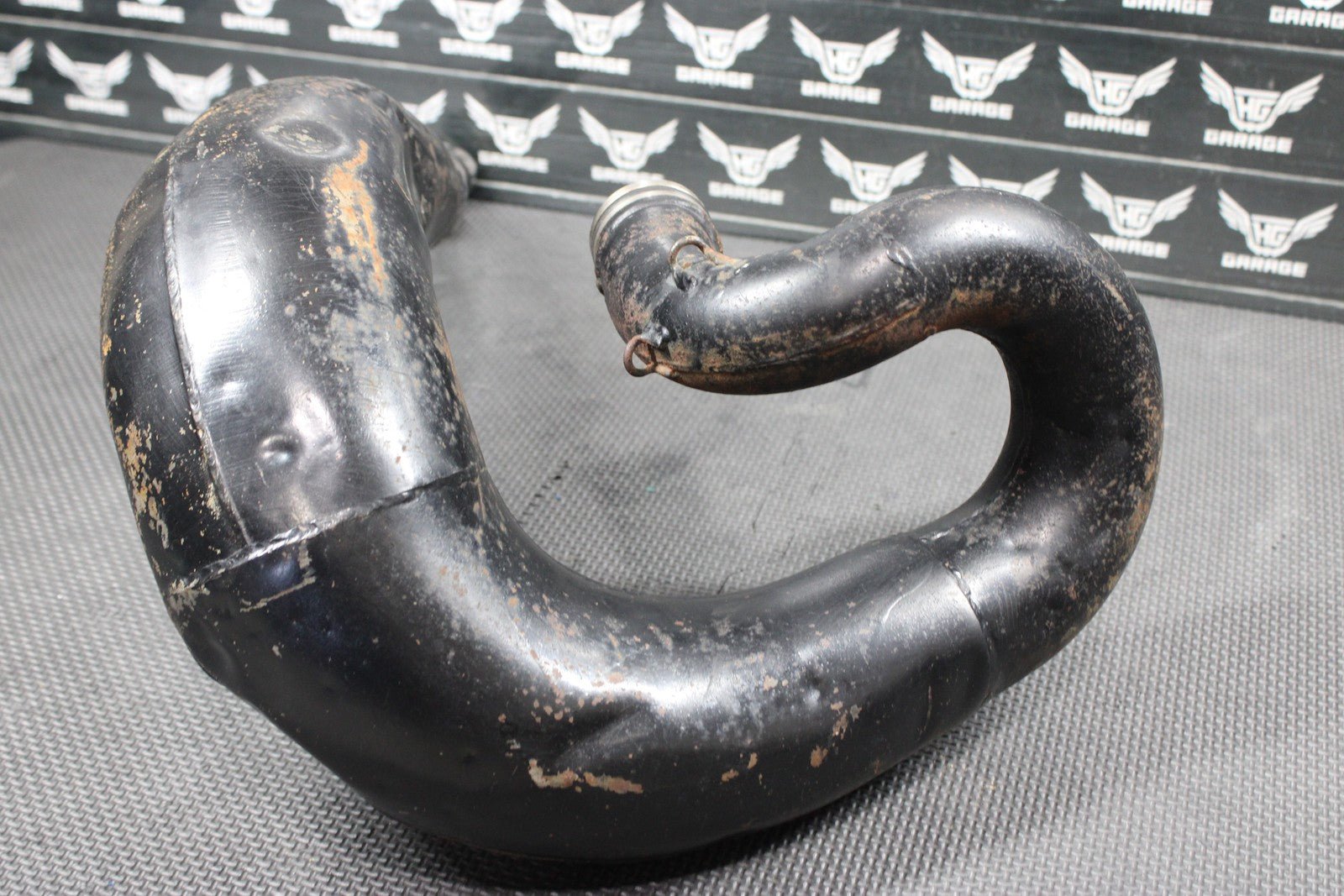 1996 SUZUKI RM250 FMF GOLD SERIES FATTY EXHAUST PIPE CHAMBER HEADER 14310 - 37E00 - hggarage
