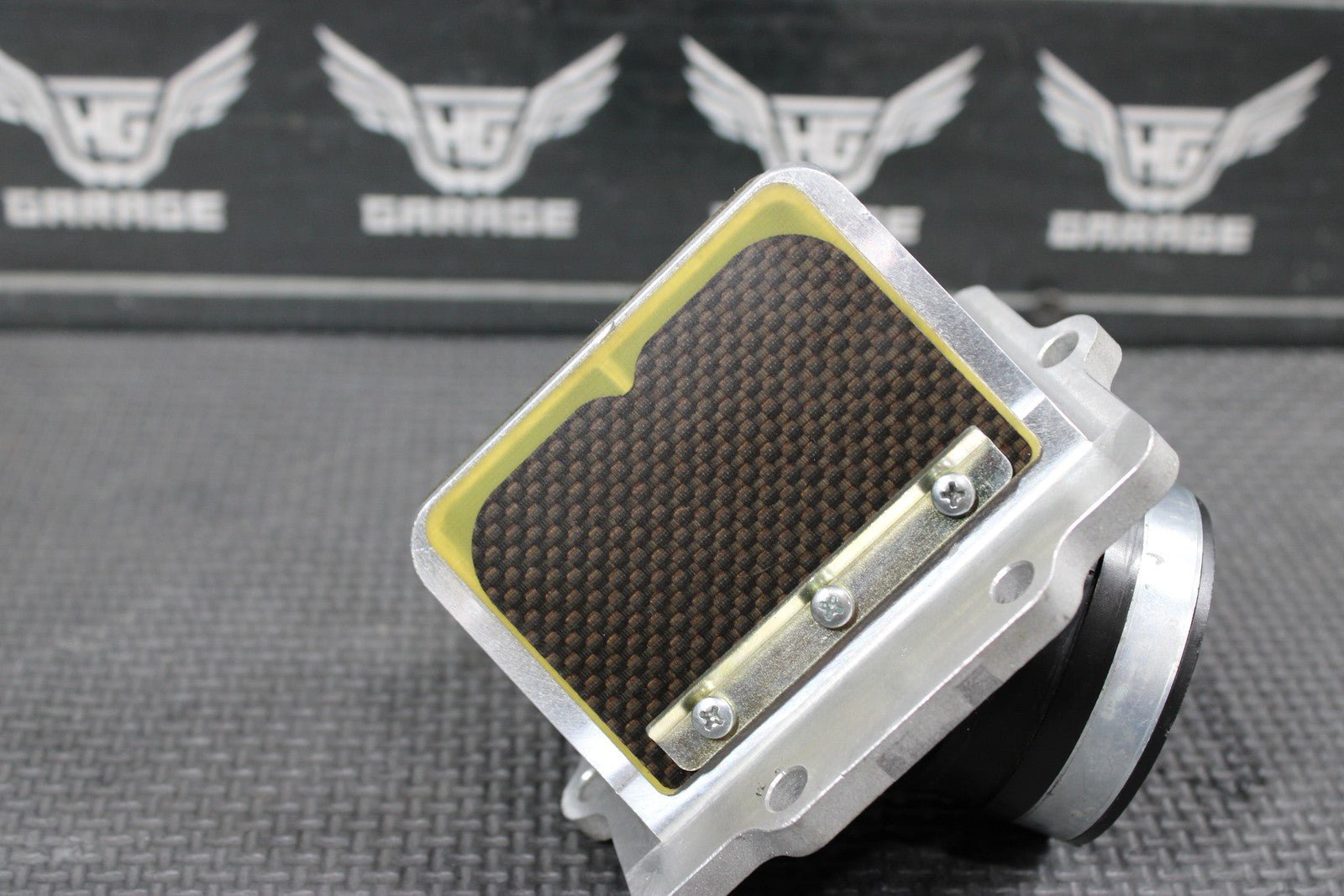 1997 KAWASAKI KX250 BOYESEN RAD VALVE INTAKE BOOT REED BLOCK ASSEMBLY GOOD! - hggarage
