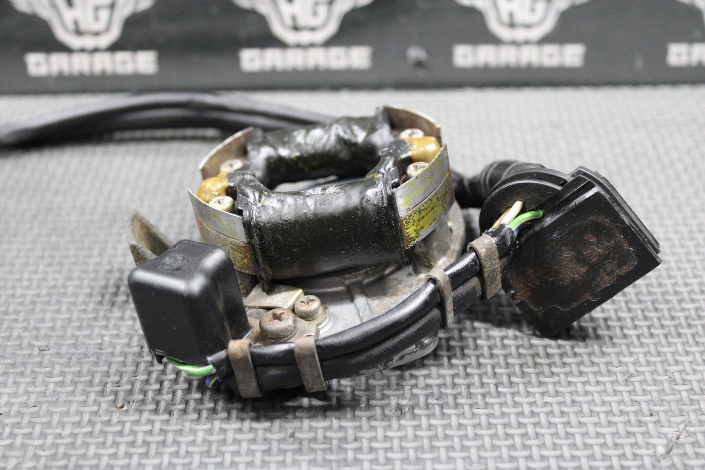 1988 HONDA CR250R OEM STATOR MAGNETO GENERATOR 31120 - KS7 - 832 TESTED GOOD! - hggarage