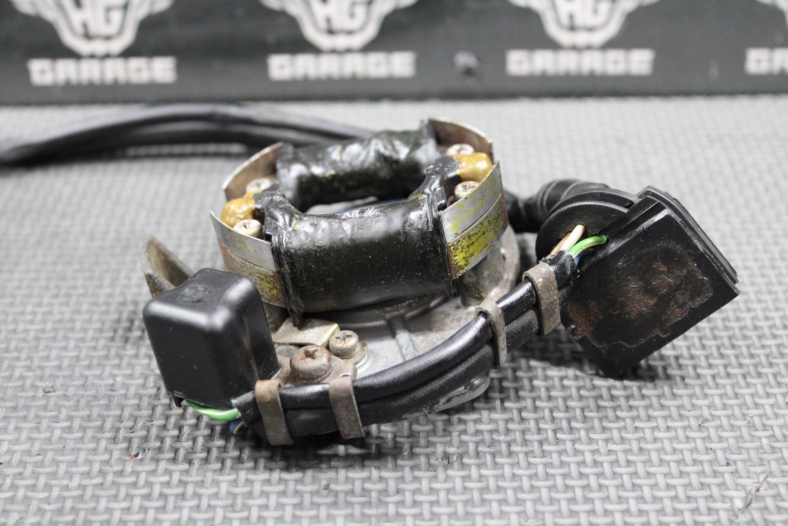 1988 HONDA CR250R OEM STATOR MAGNETO GENERATOR 31120 - KS7 - 832 TESTED GOOD! - hggarage