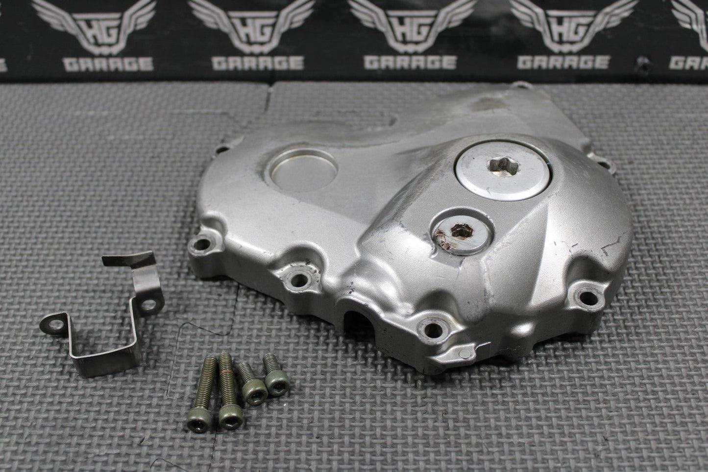 2006 SUZUKI 06 - 07 RMZ450 OEM LEFT STATOR GENERATOR MAGNETO COVER 11351 - 35G20 - hggarage